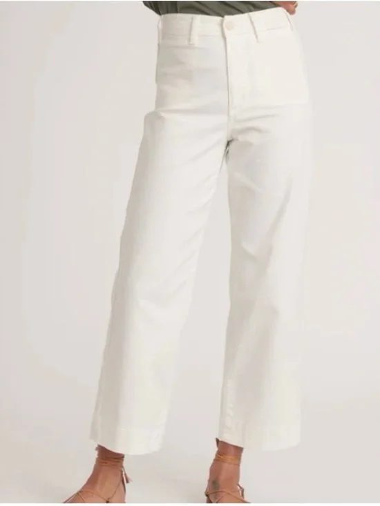 Marine Layer Bridget Slim Wide Leg Crop - Picture 15 of 15